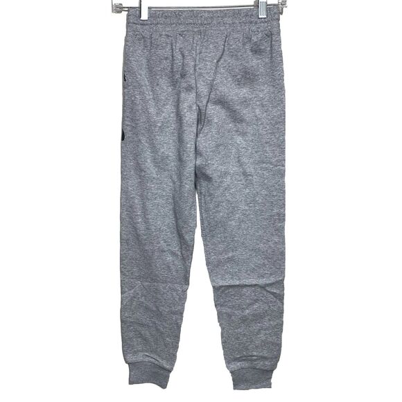 Justice Girls Joggers Sweatpants Size M (10) Gray “Happiness “ Flower Graphic NW - Picture 4 of 5